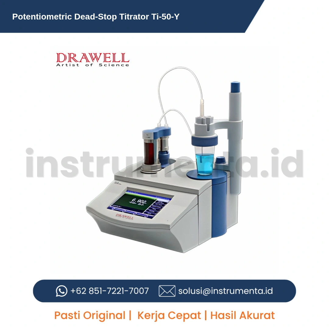 Agen Utama Potentiometric/Dead-Stop Titrator Ti-50-Y | Alat Titrasi Potensial Laboratorium